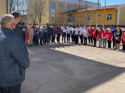 Mas-Wrestling tournament among students of specialized schools was held in Uzbekistan