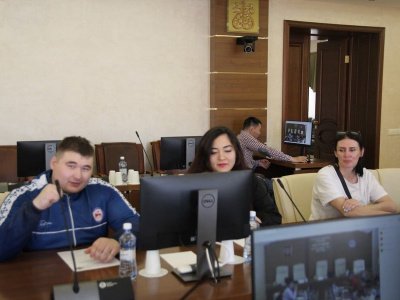 On the eve of the Mas-wrestling World Championship Mikhail Gulyaev held the A-RMWF Presidium meeting