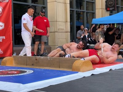 The results of the North American Open Mas-Wrestling Championship were summed up in Calgary