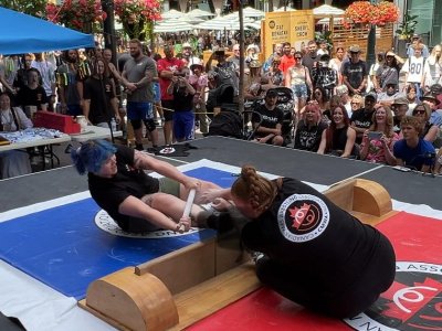 We will set increasingly global goals for promoting mas-wrestling in Canada