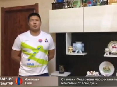  Mas-wrestlers of the world congratulate the Yakutians with Ysyakh!