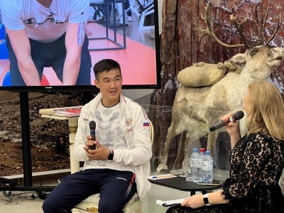 The State Sports Museum hosted an autograph session for world champion Semyon Anufriev