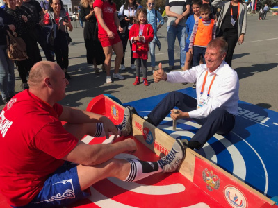 Russian Mas-wrestlers Team has won the TAFISA award for Best Master Class