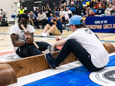 Jesse Roest, Canada: "Mas-wrestling - a simple sport to learn, but a lifetime to master"