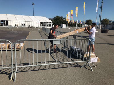 Mas-Wrestling at the XIX World Festival of Youth and Students in Sochi