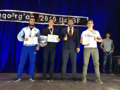 В г. Аккургане состоялся чемпионат Ташкентской области по мас-рестлингу