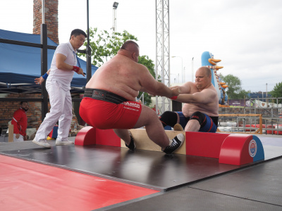 Viktor Kolibabchuk and Anniina Vaaranmaa are the European mas-wrestling absolute champions in 2019