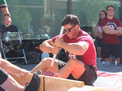 The North American Mas-Wrestling Championship took place this year in Canada