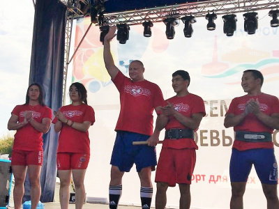 Russian Mas-wrestlers Team has won the TAFISA award for Best Master Class