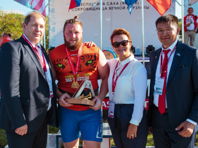 Ivan Galkin from Russia is a Master of Sport of International Class in Mas-Wrestling!