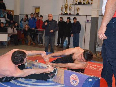 The 2nd Georgian Mas-wrestling Championship was held in Kutaisi