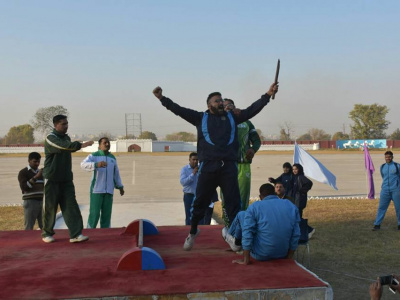 The 1st Commandant Police College Sihala Mas-Wrestling Championship. Photo