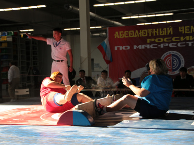 Russian national mas-wrestling team is ready to compete at the Arnold Classic. Photo