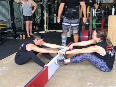 Mas-Wrestling Australia held a contest today at Panthers Powerlifting in West End, Queensland.