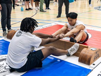 Jesse Roest, Canada: "Mas-wrestling - a simple sport to learn, but a lifetime to master"