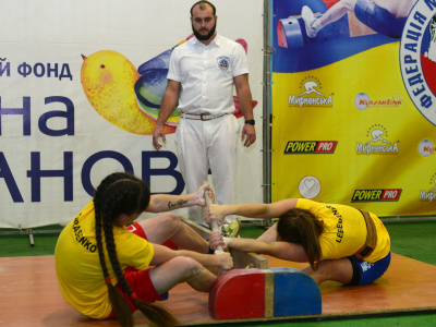 The 5th Ukrainian Mas-Wrestling Championship gathered a record number of participants