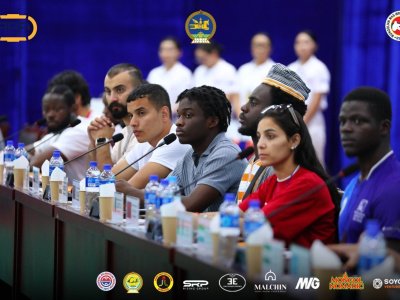President Alexander Akimov held an expanded meeting of the Presidium of the International Mas-wrestling Federation in Arkhangai