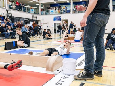 Jesse Roest, Canada: "Mas-wrestling - a simple sport to learn, but a lifetime to master"