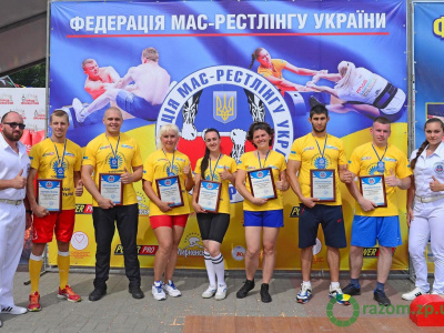 Запорожье приняло чемпионат Украины по мас-рестлингу