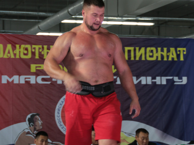 Russian national mas-wrestling team is ready to compete at the Arnold Classic. Photo