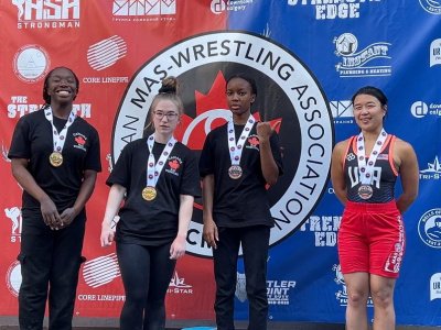 We will set increasingly global goals for promoting mas-wrestling in Canada