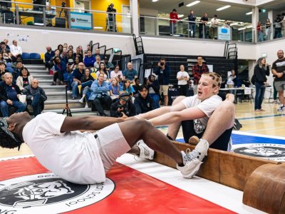 Jesse Roest, Canada: "Mas-wrestling - a simple sport to learn, but a lifetime to master"
