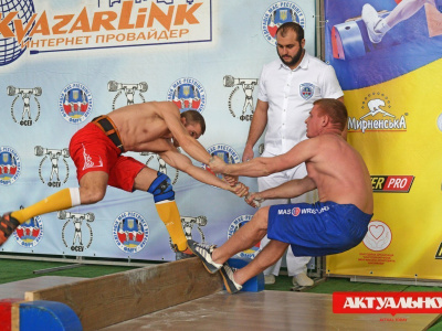 IV Ukrainian Mas-Wrestling Cup was held in Melitopol 