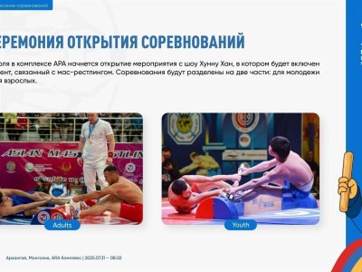 Информация для участников VII Чемпионата мира по мас-рестлингу в Монголии