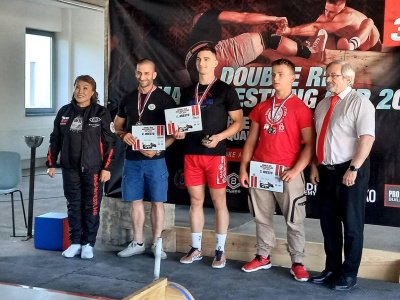 Fraternal mas-wrestling tournament in Brezno