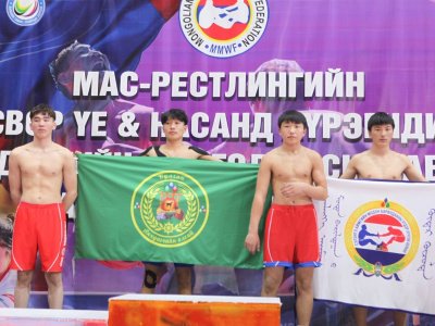XIII Чемпионат Монголии по мас-рестлингу собрал 500 сильнейших спортсменов страны