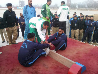 The 1st Commandant Police College Sihala Mas-Wrestling Championship. Photo