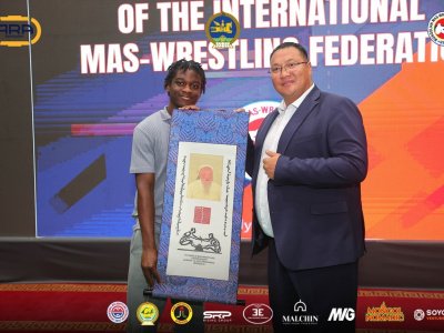 President Alexander Akimov held an expanded meeting of the Presidium of the International Mas-wrestling Federation in Arkhangai