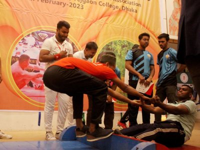 Mas-wrestling education continues in Bangladesh