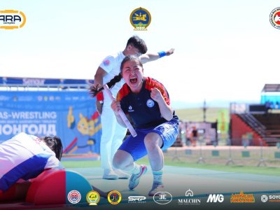 The winners of the first day of the World Championship in Mongolia
