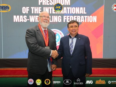 President Alexander Akimov held an expanded meeting of the Presidium of the International Mas-wrestling Federation in Arkhangai