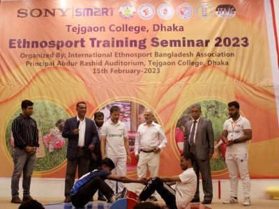 Mas-wrestling education continues in Bangladesh