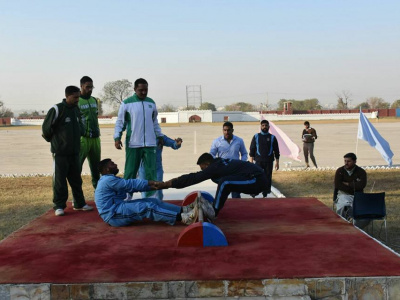 The 1st Commandant Police College Sihala Mas-Wrestling Championship. Photo