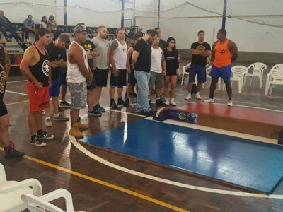 В городе Элдорадо ду Сул прошел чемпионат "ГАУЧО" по мас-рестлингу