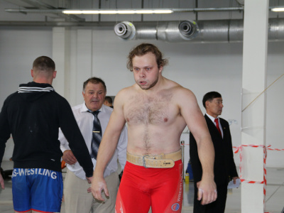 Russian national mas-wrestling team is ready to compete at the Arnold Classic. Photo