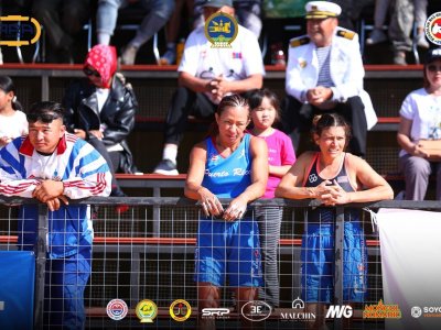 The winners of the first day of the World Championship in Mongolia