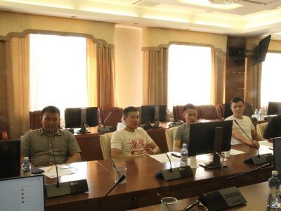 On the eve of the Mas-wrestling World Championship Mikhail Gulyaev held the A-RMWF Presidium meeting