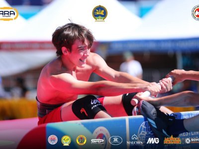 The winners of the first day of the World Championship in Mongolia