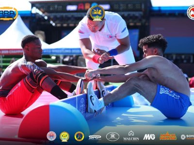 The winners of the first day of the World Championship in Mongolia