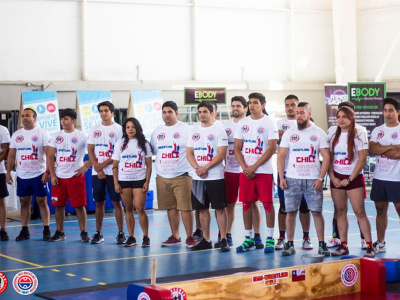 The 1st Mas Wrestling Championship of Chile was held in Santiago, San Berardo District 