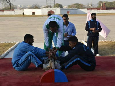 The 1st Commandant Police College Sihala Mas-Wrestling Championship. Photo