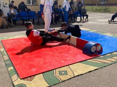 Mas-Wrestling tournament among students of specialized schools was held in Uzbekistan