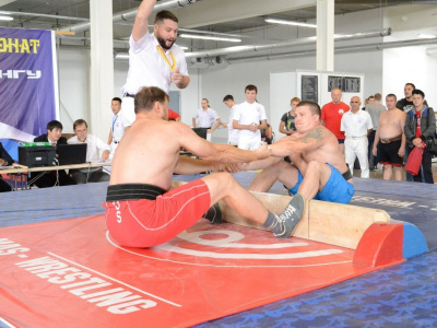 Russian national mas-wrestling team is ready to compete at the Arnold Classic. Photo