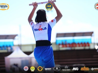 The winners of the first day of the World Championship in Mongolia