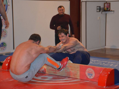 The 2nd Georgian Mas-wrestling Championship was held in Kutaisi