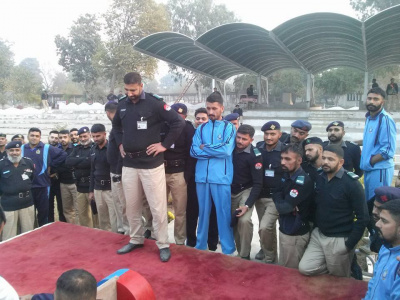 The 1st Commandant Police College Sihala Mas-Wrestling Championship. Photo